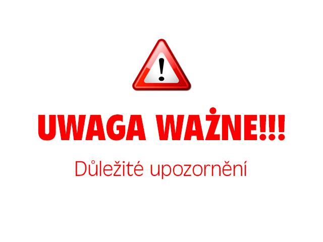 Změna ceníku od 1.1.2016